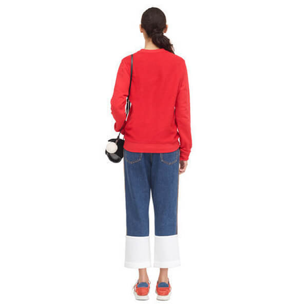 【18AW NEW】ロエベ トレーナー コピーロエベ_women/Anagram Sweatshirt スウェット/レッド