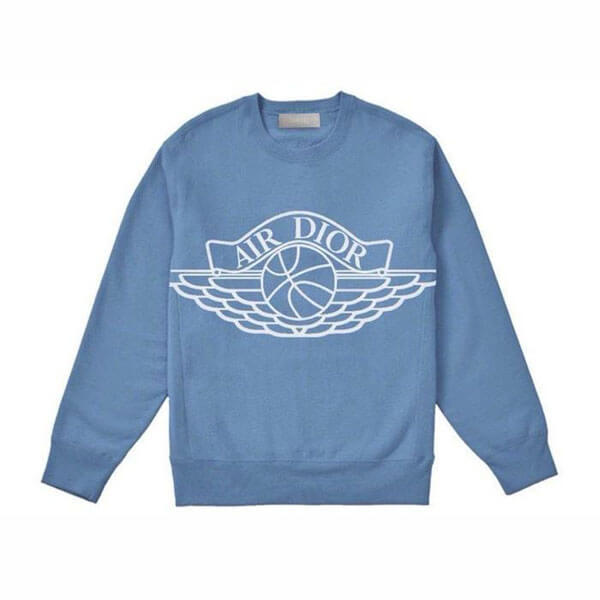 めっちゃいい感じ?ディオール ナイキ カジュアル コピー ディオール x ナイキ Air Jordan Wings Sweater NATURAL