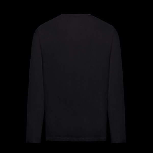 モンクレールMoncler★2021SS★水牛刺繍入マキシロゴ長袖Tシャツコピー★