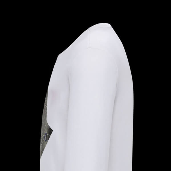 モンクレールMoncler★2021SS★水牛刺繍入マキシロゴ長袖Tシャツコピー★