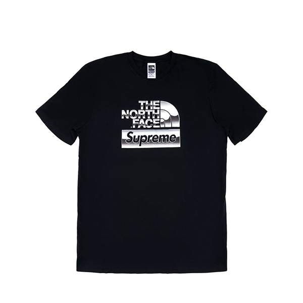シュプリーム コピー The North Face Metallic Logo S/S Top SS18 Week 7