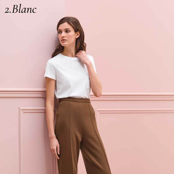 【エルメス】肌触りのいいコットンTシャツ 偽物レディース T-shirt