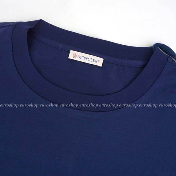 モンクレール レースポケット付き ロゴ入り Tシャツ コピー?80508008390X