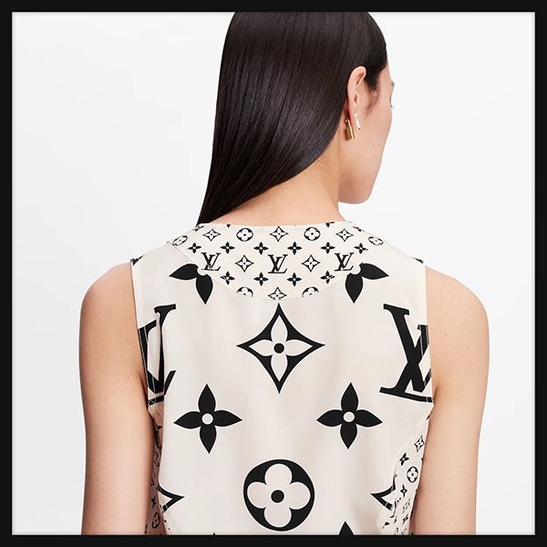 人気?ルイヴィトン ☆ノースリーブ ドレス ワンピース偽物1A927G 1A927M