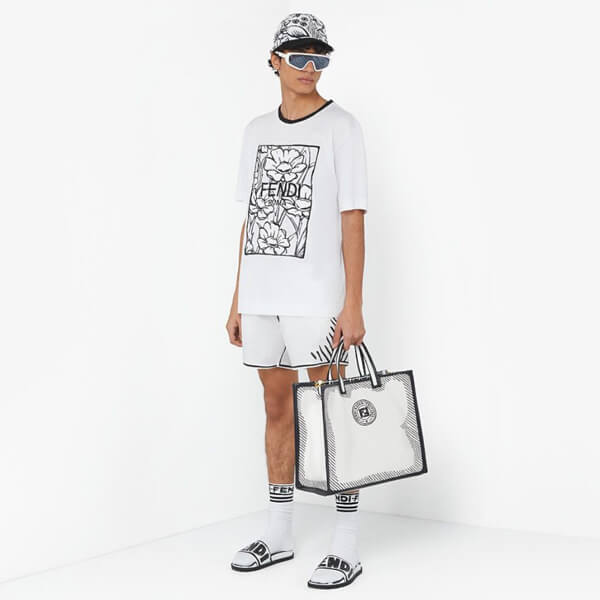 20AW*フェンディROMA ジョシュア?ヴィーダス 手書きコピー スイムショーツ