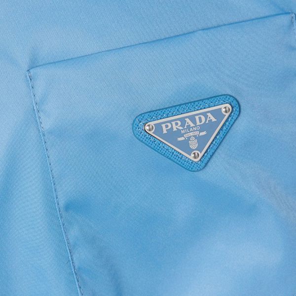 大人気!プラダコピー ベルトアップリケナイロンミニドレス