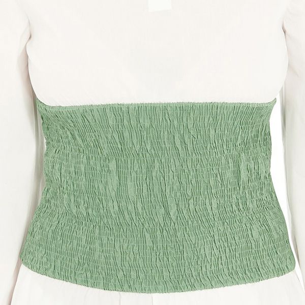 【ロエベ】★SALE★ スモック ウエスト ドレスコピー(コットン)LOE8VAY5GEEWF04200