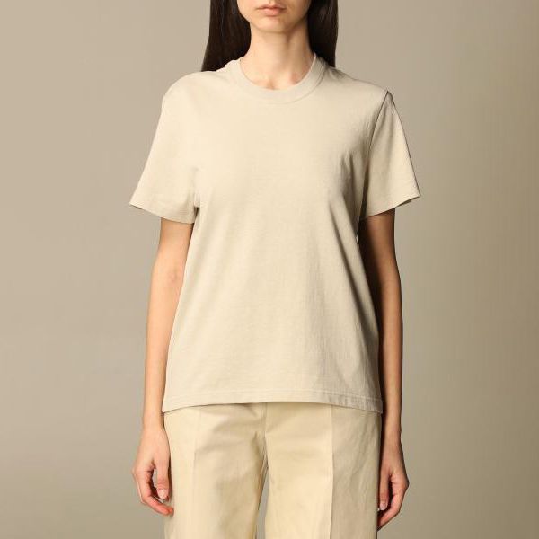 ボッテガヴェネタコピー クルーネックTシャツ コットン サンド 21SS 649060VF1U06761