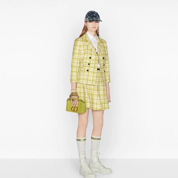 【ディオール】フォール先行販売*Check'n'ディオールPop 七部袖 ジャケットコピー141V26A1342_X0825