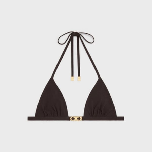 【セリーヌ ビキニ 偽物】トリオンフ ビキニトップ&ビキニボトムセット 2X769152C.19RU