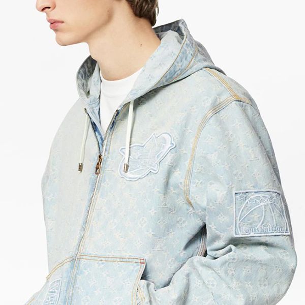 ☆新作☆ルイヴィトン?NBAジップスルーフーディコピー 1A8WTT