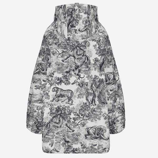 ディオール アノラック 偽物フード フーディ トワル ドゥ ジュイ 女 新作