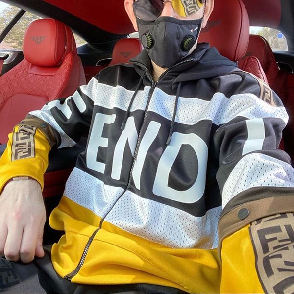 【フェンディ】マルチカラーアセテートコピー スウェット★トレーナー FAF583AD31F0G8T