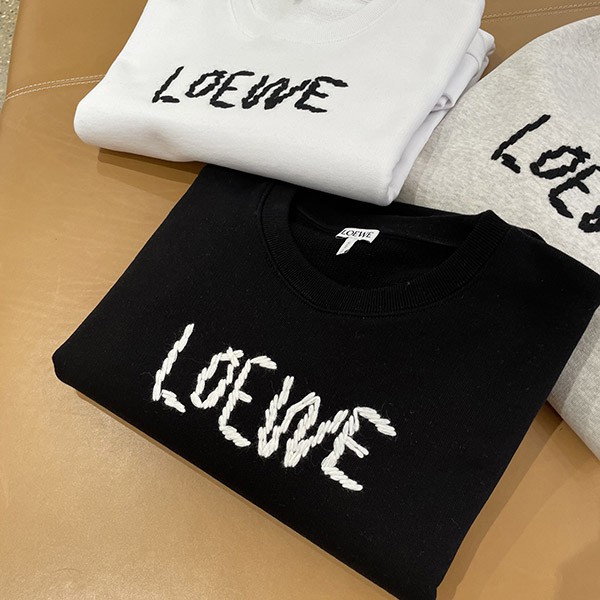 【新作で完売目前!】ロエベ エンブロイダリー スウェットシャツ コピー