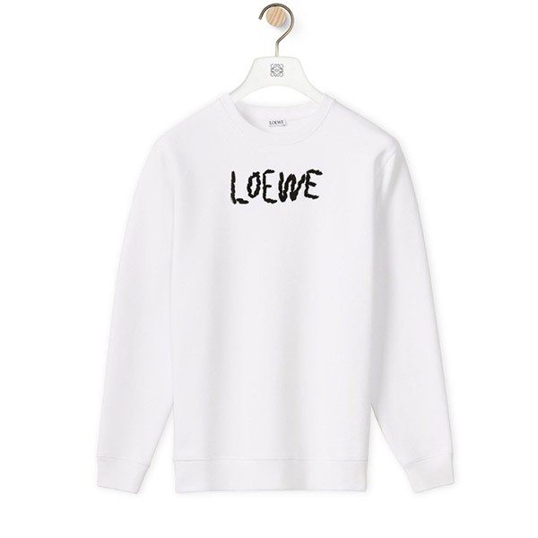 【新作で完売目前!】ロエベ エンブロイダリー スウェットシャツ コピー
