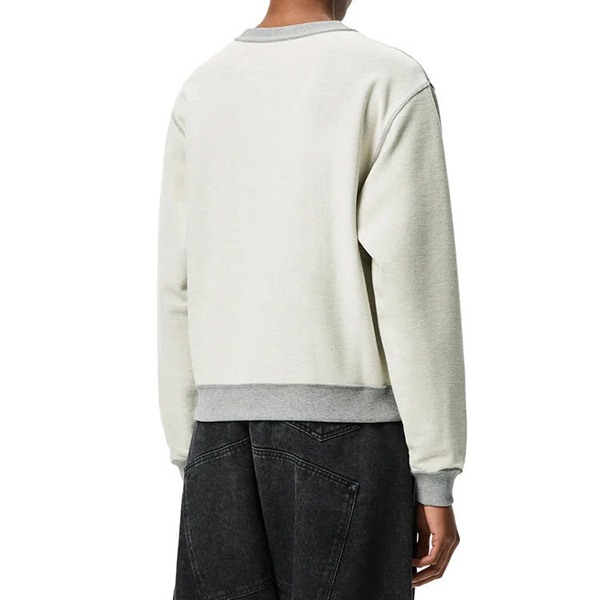 ロエベ スウェット 偽物★アナグラム エンブロイダリー スウェットシャツ コットン S359341X95