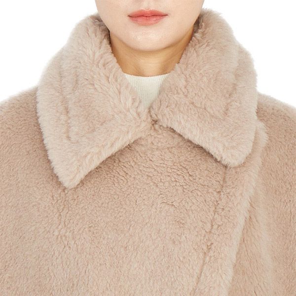 すぐに届く☆*マックスマーラ ポンチョ 偽物*テディベア ケープ