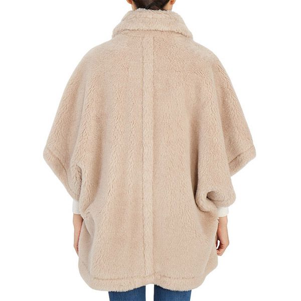 すぐに届く☆*マックスマーラ ポンチョ 偽物*テディベア ケープ