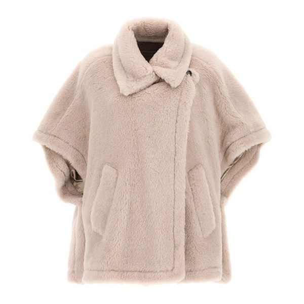 すぐに届く☆*マックスマーラ ポンチョ 偽物*テディベア ケープ