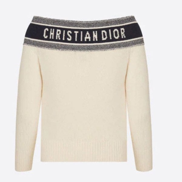 【モダンな魅力が特徴★】セーラーカラータイドセーター 偽物★ディオール 154S02AM305_X5801