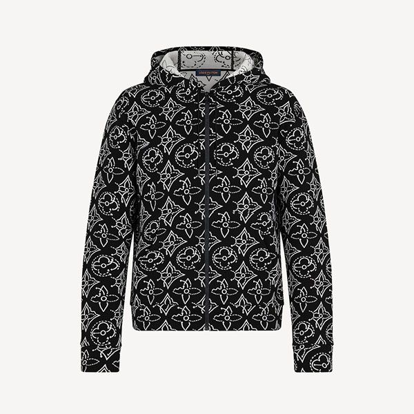 ?ルイヴィトン NBAストゥラティージクフラワー パーカー 偽物 1A8X0R