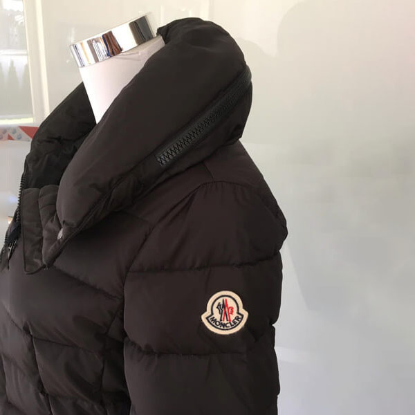 モンクレール フラメッテ 2021☆大人気ロングダウンコート コピー? ブラック