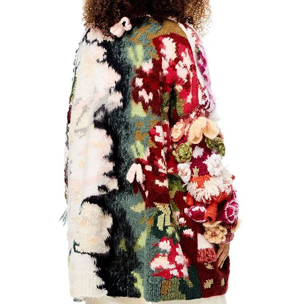 ジブリ× ロエベ 偽物 千尋 オーバーサイズ セーター ウール S928Y14K02