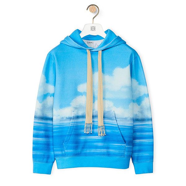 ロエベ×ジブリ 偽物 カオナシ フーディー ロゴ刺繍入りH848Y25X03