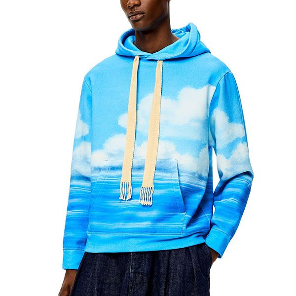 ロエベ×ジブリ 偽物 カオナシ フーディー ロゴ刺繍入りH848Y25X03