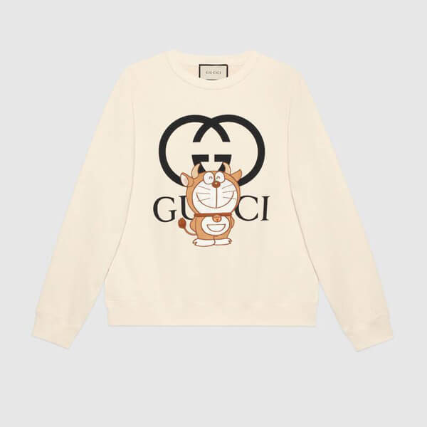 グッチ ドラえもん【グッチ】コットン スウェットシャツ コピー