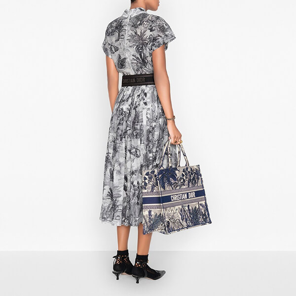 *雑誌掲載*【ディオール】ミディドレス コットンボイル