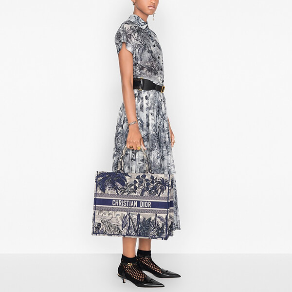 *雑誌掲載*【ディオール】ミディドレス コットンボイル