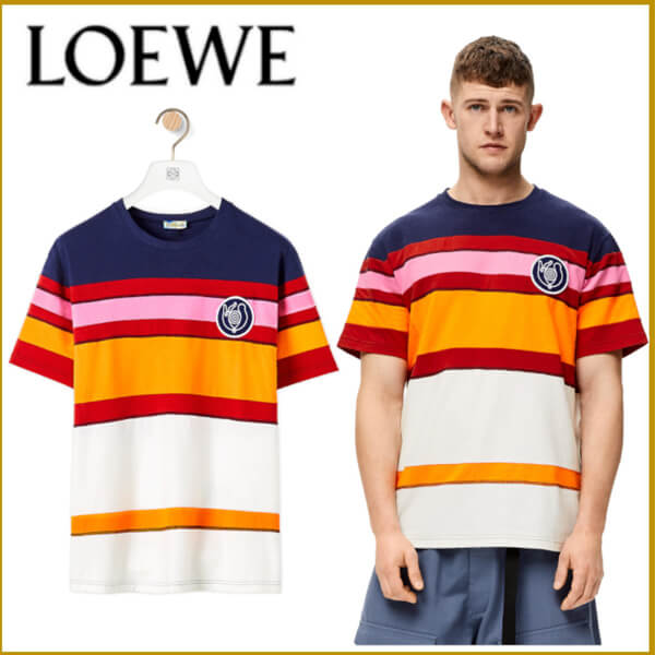 ロエベ アップサイクル Tシャツ コピー(コットン) H664Y22X02
