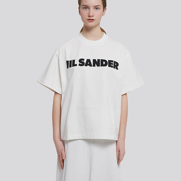 ジルサンダー tシャツ JIL SANDER ナチュラルホワイト JSPS707050WS248708102