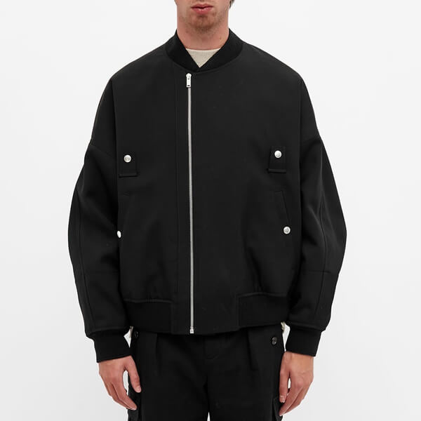 Jil Sander ギャバジン ボンバージャケット JSMR420601-MR202500 001