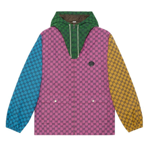 グッチ ジャケット キャンバス フード マルチカラー 658115 Z8AOH 5371