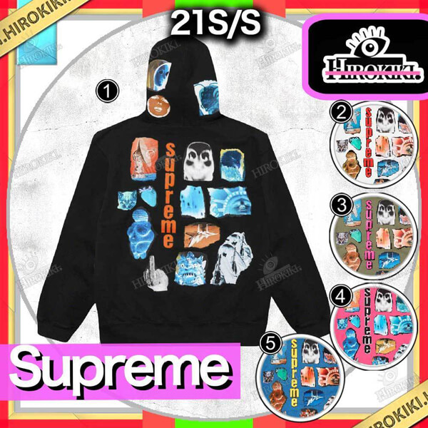 21SS /シュプリーム Invert Hooded Sweatshirt シュプリーム 偽物 パーカー