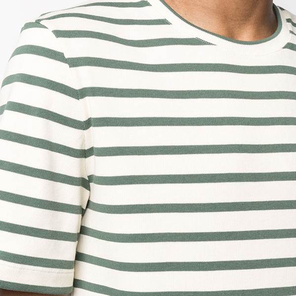 【ジルサンダー tシャツ パロディ】ストライプ コットン
