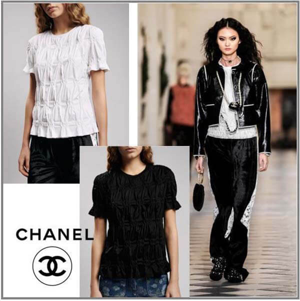 シャネル◇21 Metiers d'art◇Tシャツコピー2色P71037 K10173 AW005