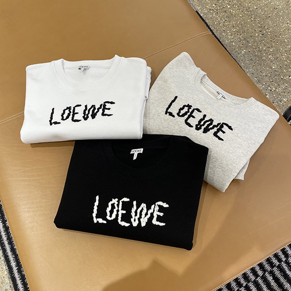 【新作で完売目前!】ロエベ エンブロイダリー スウェットシャツ コピー