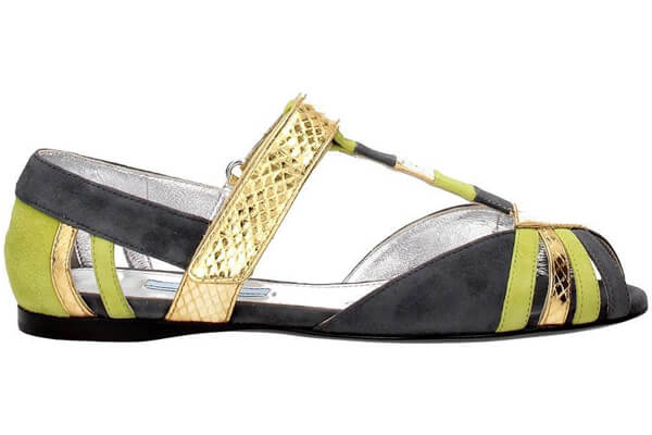 プラダ シューズ コピー レディースシューズ/女性 靴 サンダル スエードレザー&レザー