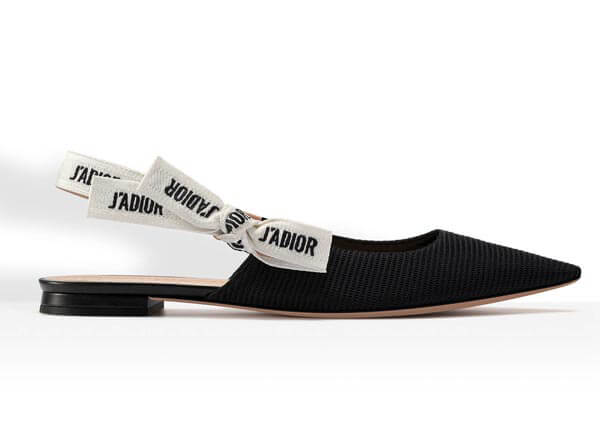 新作 ディオール J'Aディオール サンダル スーパーコピー リボン スリングバック ファブリック Ballerine