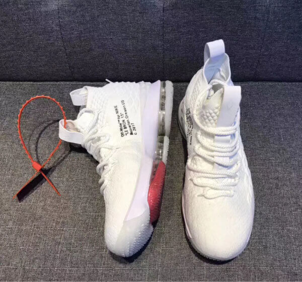 オフホワイト 偽物 OFF-WHITE ナイキ FOAM LE BRON 15 BEAVERTON OREGON USAスニーカー 激安