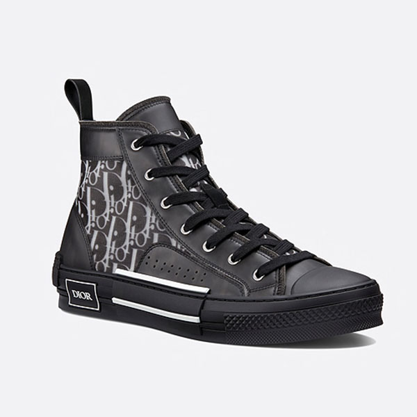 2020新作ディオール スニーカー 偽物rレプリカ ディオール オブリーク B23 ハイトップ 3SH118YJP7