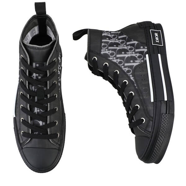 2020新作ディオール スニーカー 偽物rレプリカ ディオール オブリーク B23 ハイトップ 3SH118YJP7