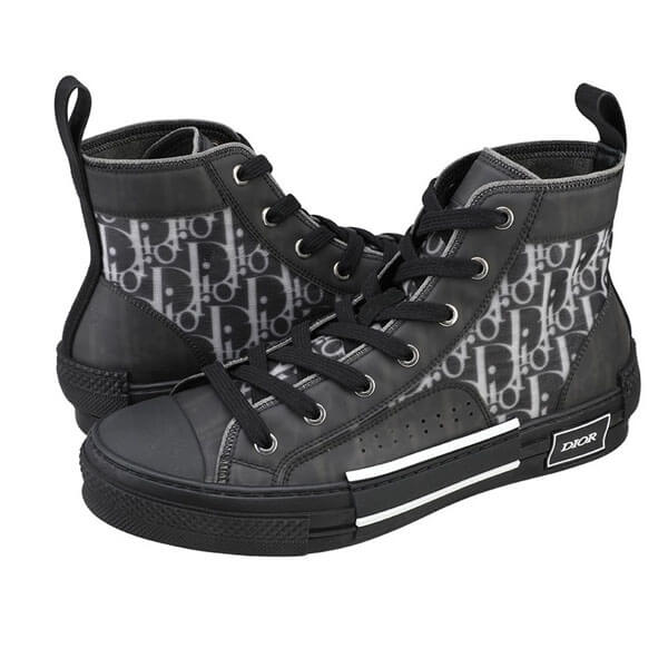 2020新作ディオール スニーカー 偽物rレプリカ ディオール オブリーク B23 ハイトップ 3SH118YJP7