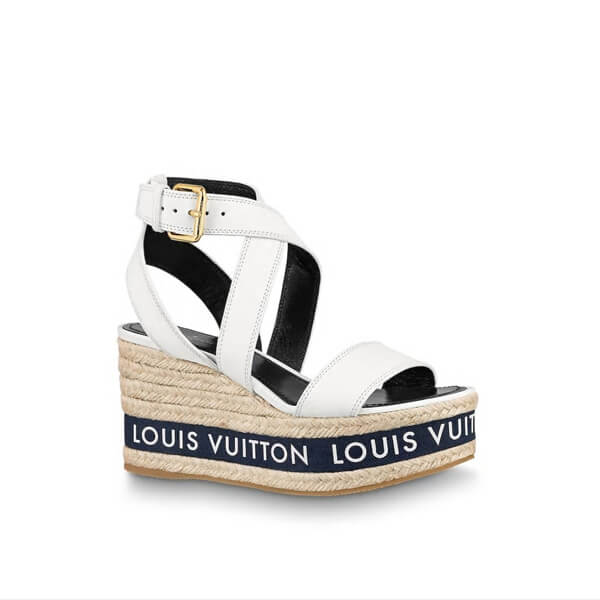 ルイヴィトン サンダル 偽物 夏のお出かけに バウンダリー・ライン 1A64GK