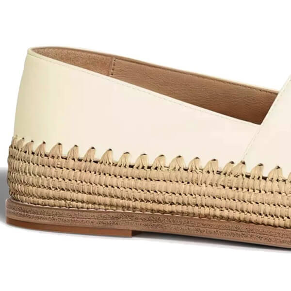 シャネルコピー 人気 エスパドリーユ ラム アイボリー G33559 Y50387 C2666 シャネル