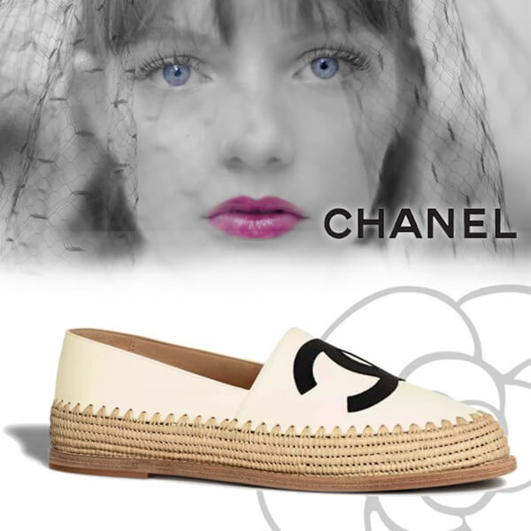 シャネルコピー 人気 エスパドリーユ ラム アイボリー G33559 Y50387 C2666 シャネル