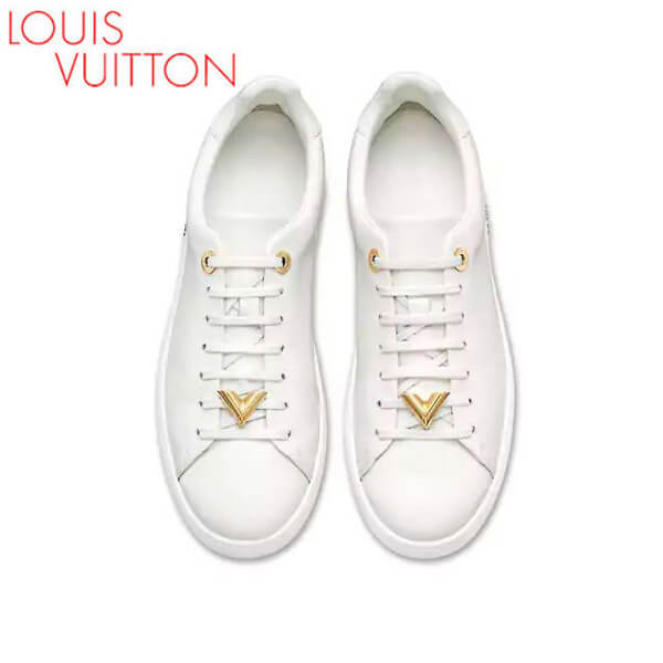 ルイヴィトン スニーカー スーパーコピー フロントロー ホワイト カラーホワイト